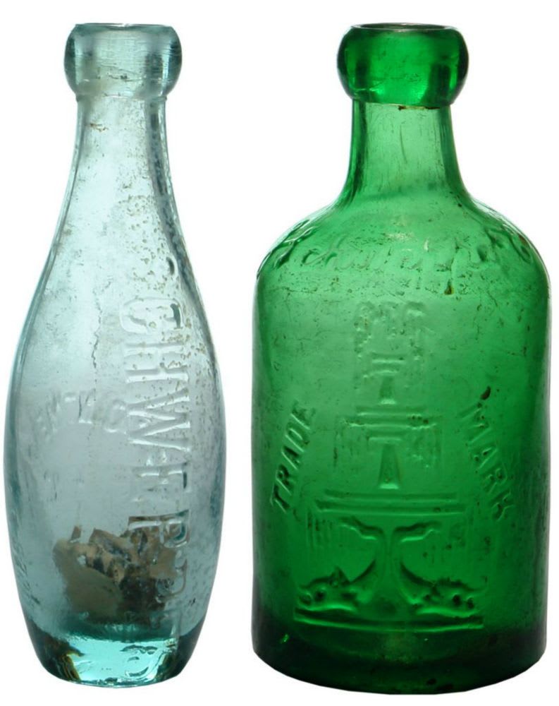 Schweppes Old Bottles