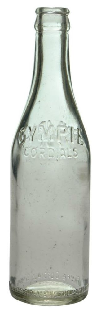Gympie Cordials Crown Seal Soft Drink Bottle
