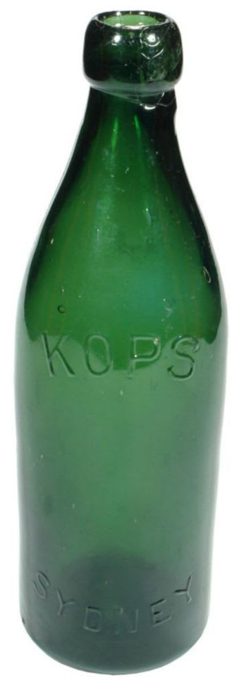 Kops Sydney Green Internal Thread Bottle