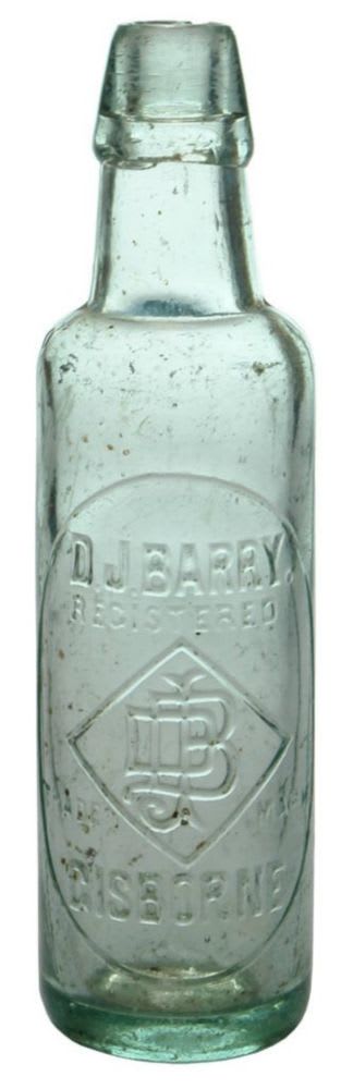 Barry Gisborne New Zealand Lamont Bottle