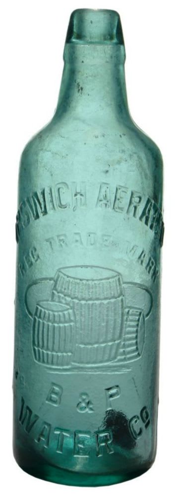 Ipswich Aerated Water Barrels Lamont Bottle