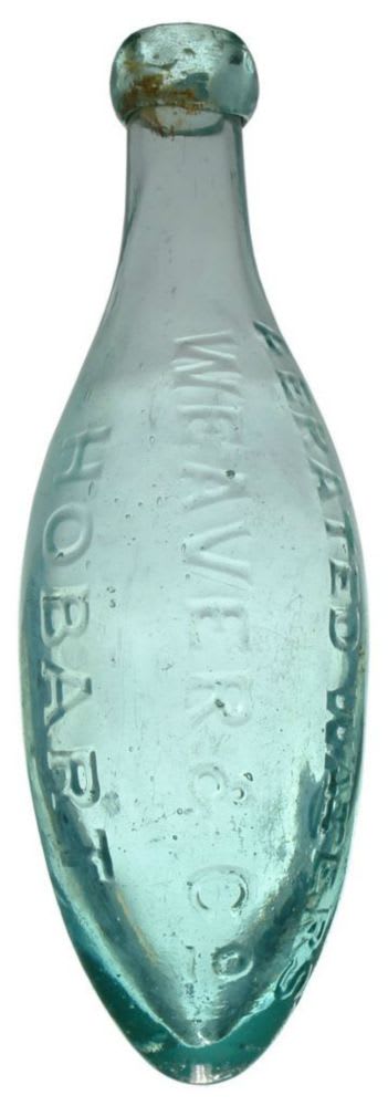 Weaver Hobart Antique Torpedo Bottle