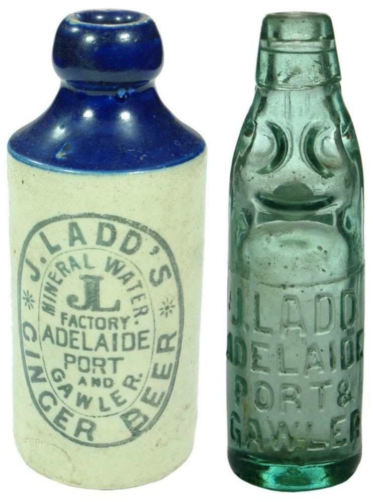 Collection Ladd Adelaide Bottles
