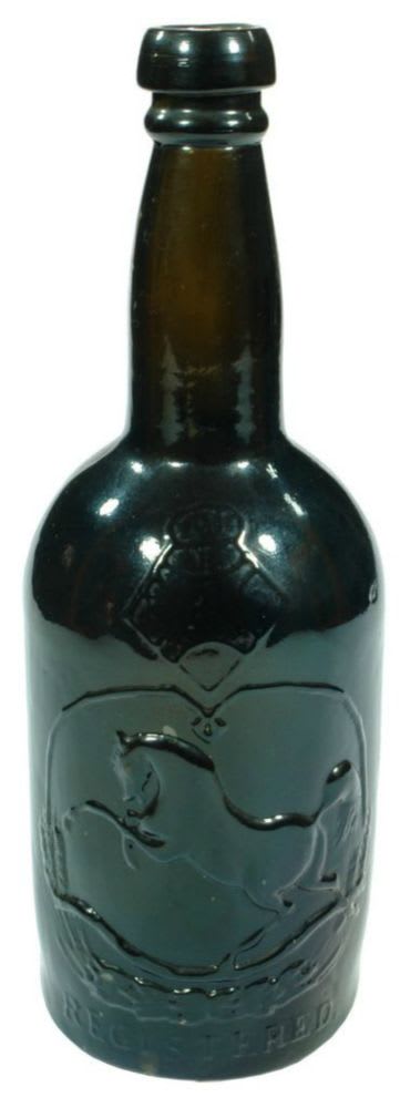 Black Horse Ale Whisky Bottle