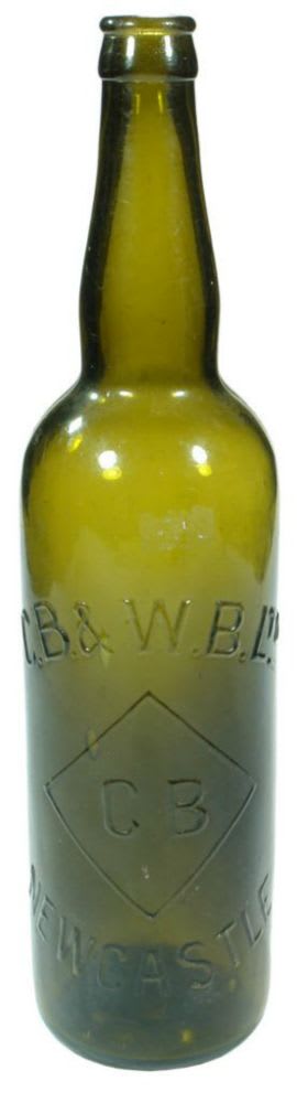 CB WB Newcastle Green Beer Bottle