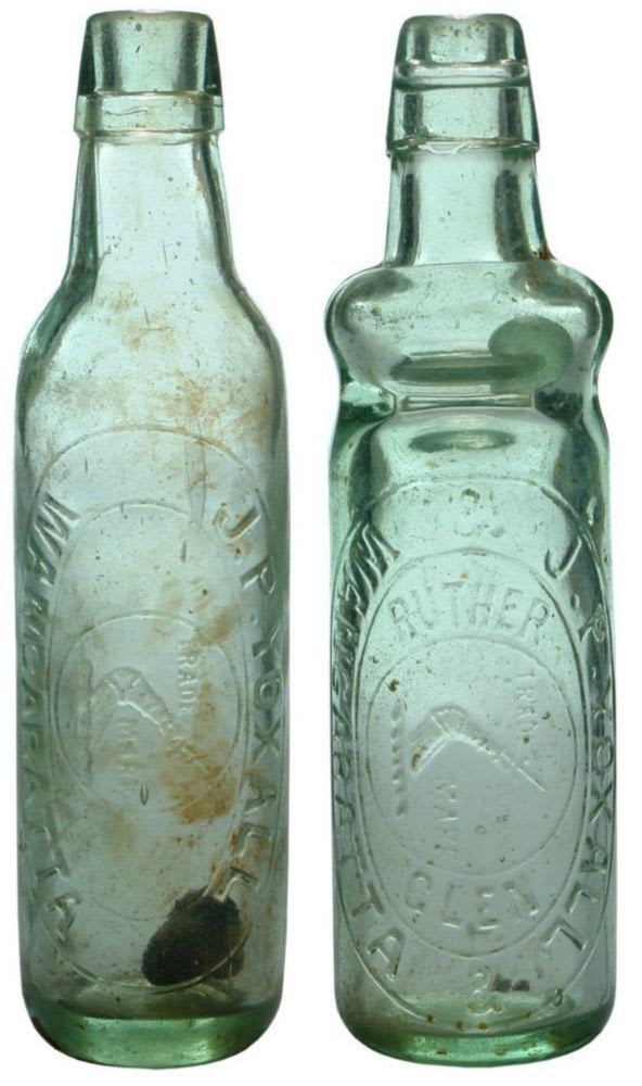 Collection Antique Yoxall Wangaratta Bottles