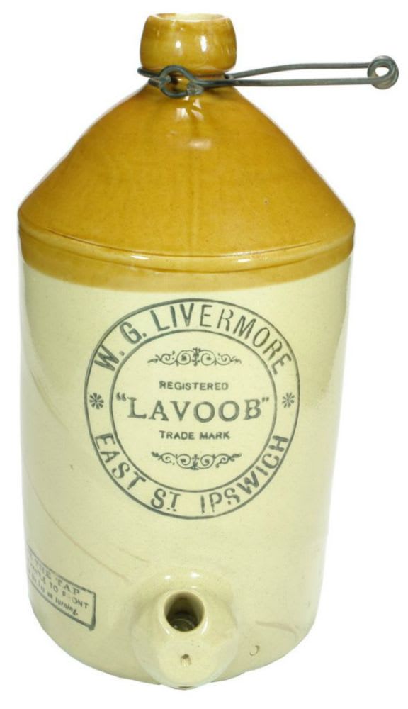 Livermore Ipswich Lavoob Stoneware Demijohn