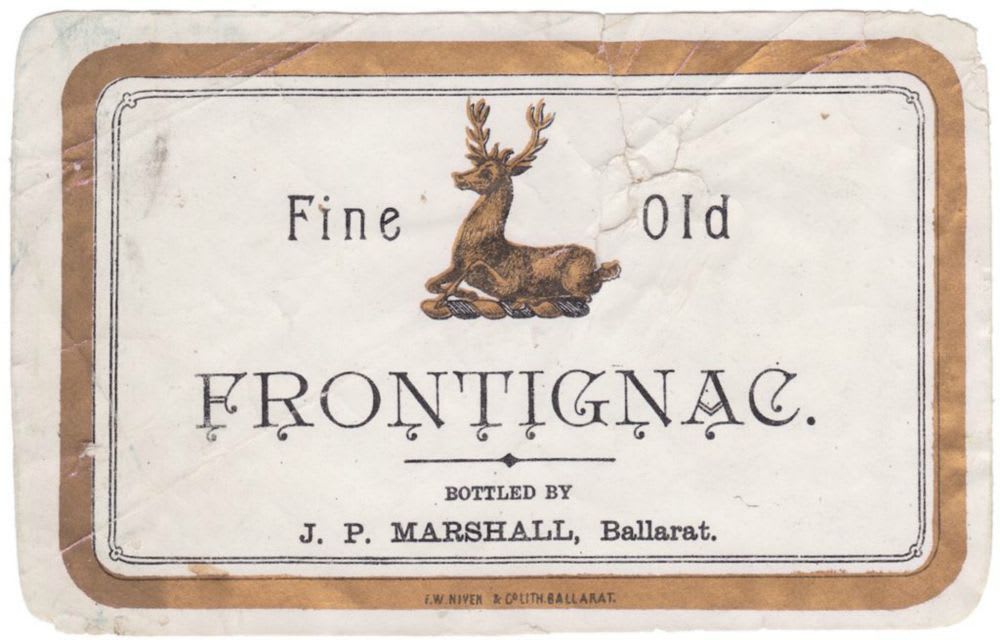 Marshall Ballarat Frontignac Label