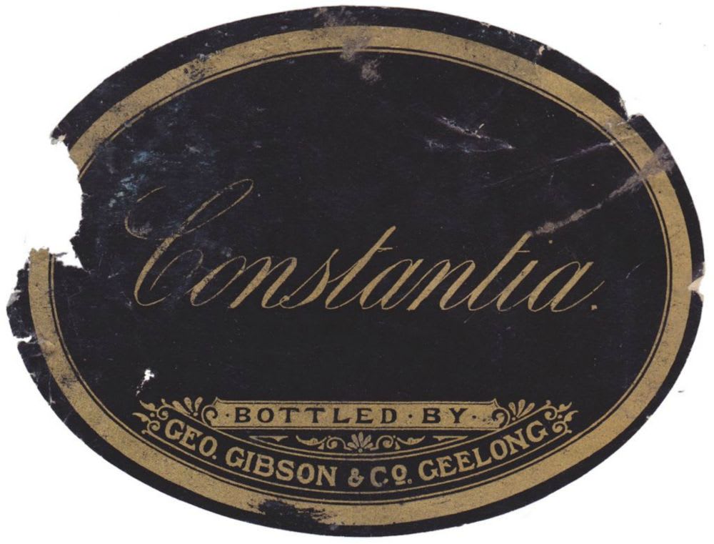 Gibson Geelong Constantia Label