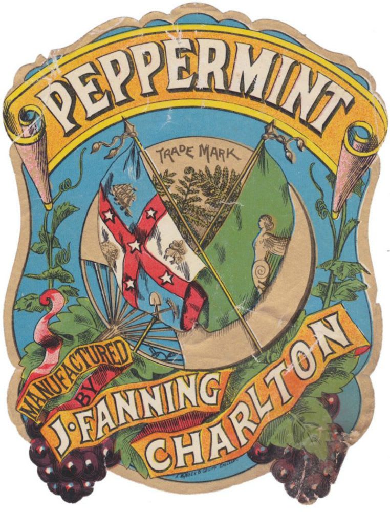Fanning Charlton Peppermint Label