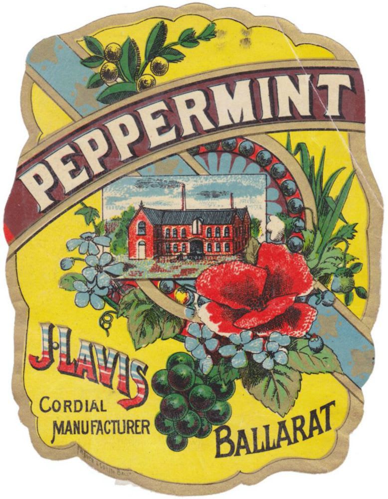 Lavis Ballarat Peppermint Label