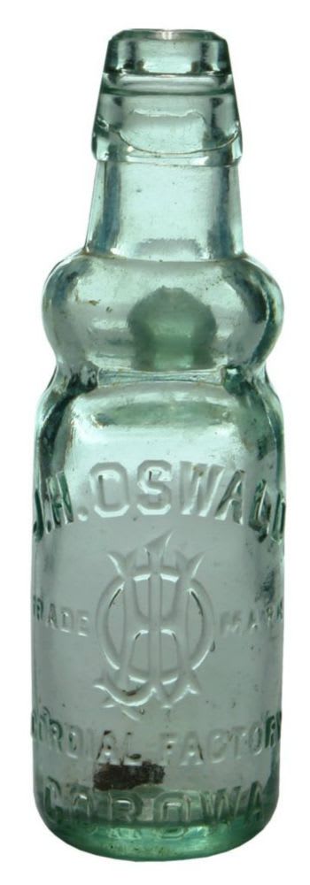 Oswald Corowa Bulge Codd Marble Bottle