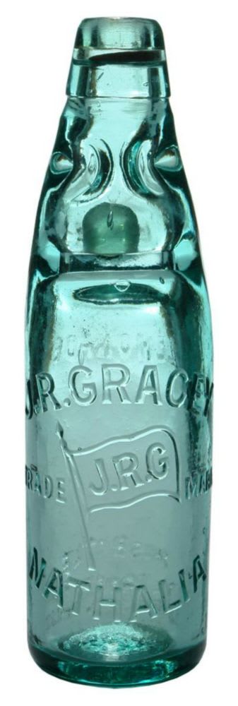 Gracey Nathalia Flag Antique Codd Marble Bottle