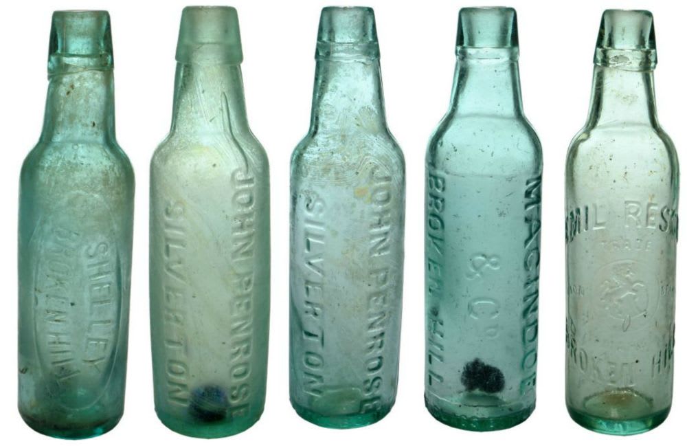 Collection Broken Hill Silverton Lamont Bottles