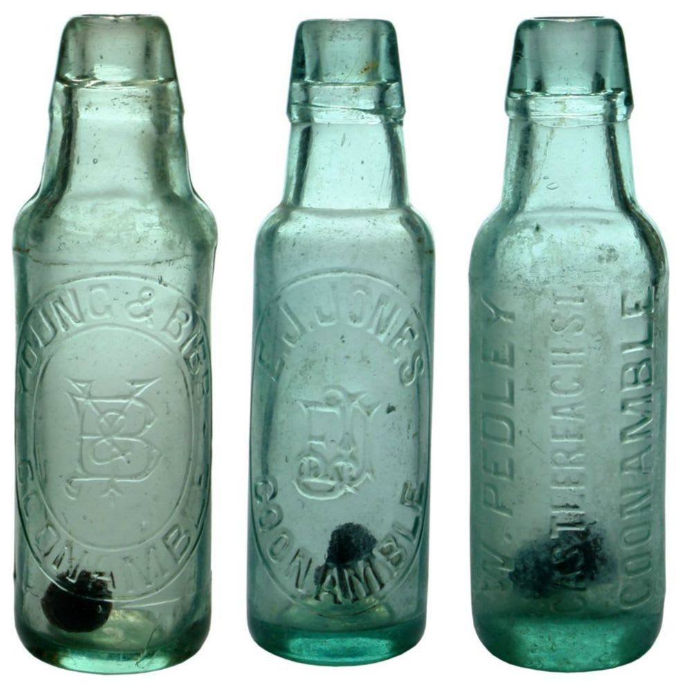 Collection Coonamble Lamont Antique Bottles