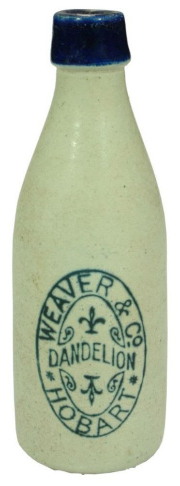 Weaver Dandelion Hobart Blue Lip Ginger Beer Bottle
