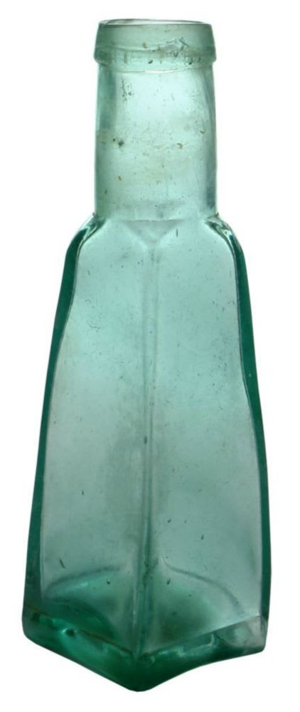 Pyramid Shaped Pickle Antique Bottle