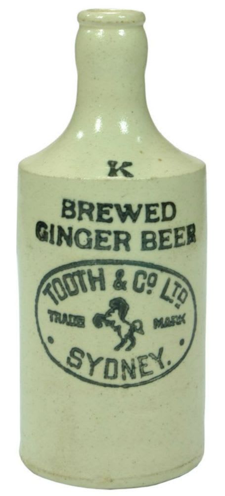 Tooth Sydney Horse Brewed Ginger Beer Bottle