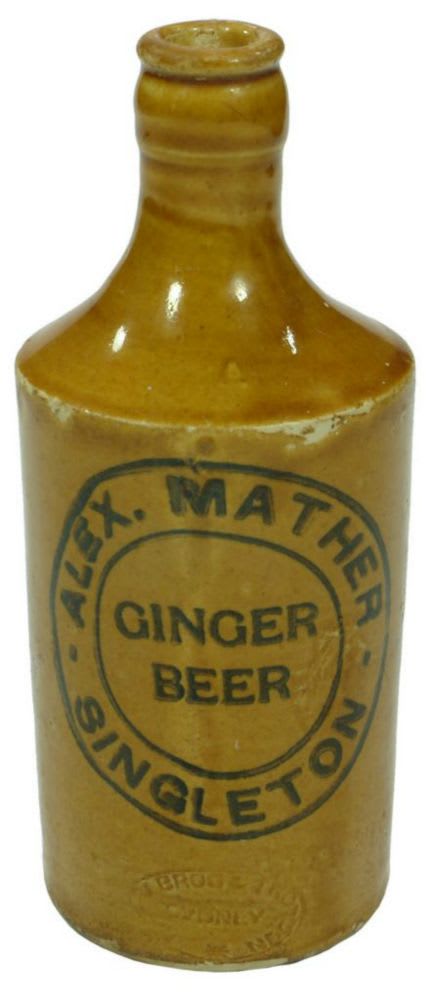 Alex Mather Ginger Beer Singleton Bottle