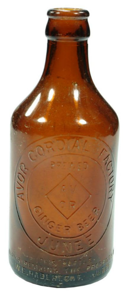 Avor Cordial Factory Brewed Ginger Beer Bottle