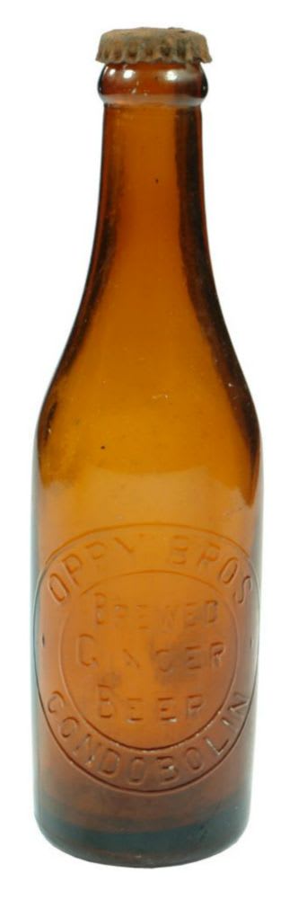 Oppy Bros Condobolin Brewed Ginger Beer Bottle