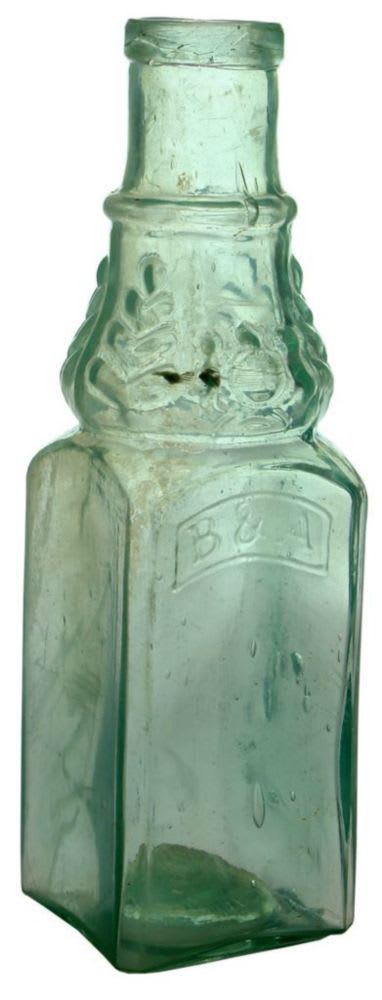 B & A Goldfields Era Antique Pickle Bottle