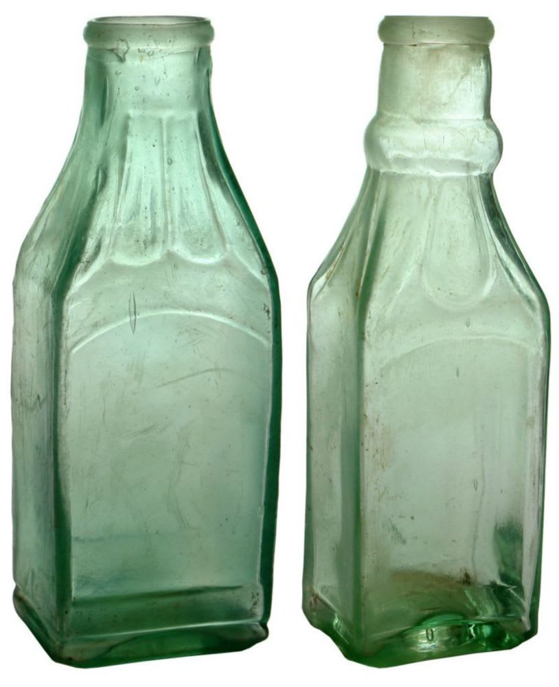 Collection Antique Pickle Bottles