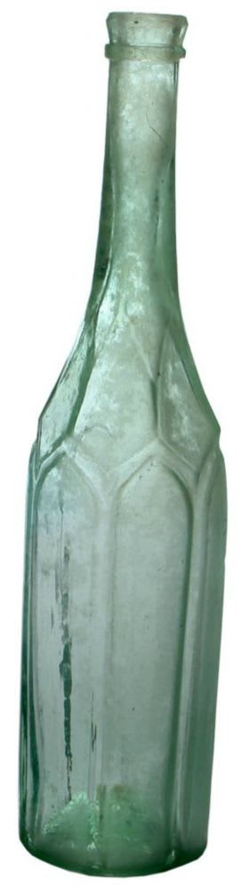 British Registration Diamond Antique Salad Oil Bottle