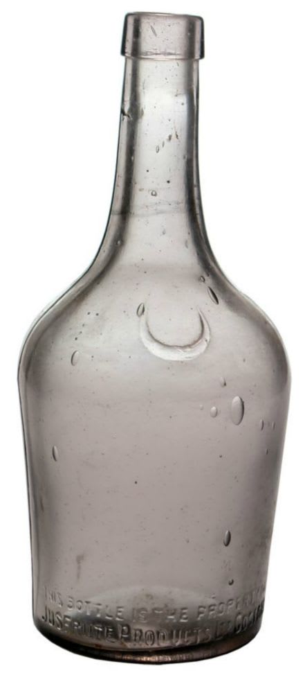Jusfrute Products Gosford Amethyst Cordial Bottle