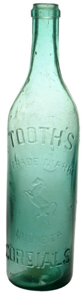 Tooth's Invicta Cordials Vintage Bottle