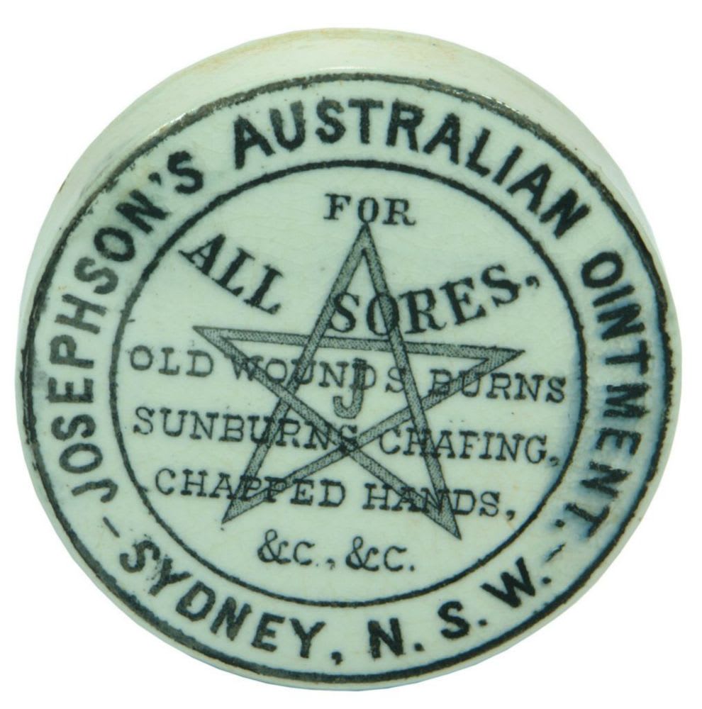 Josephsons australian Ointment Pot Lid