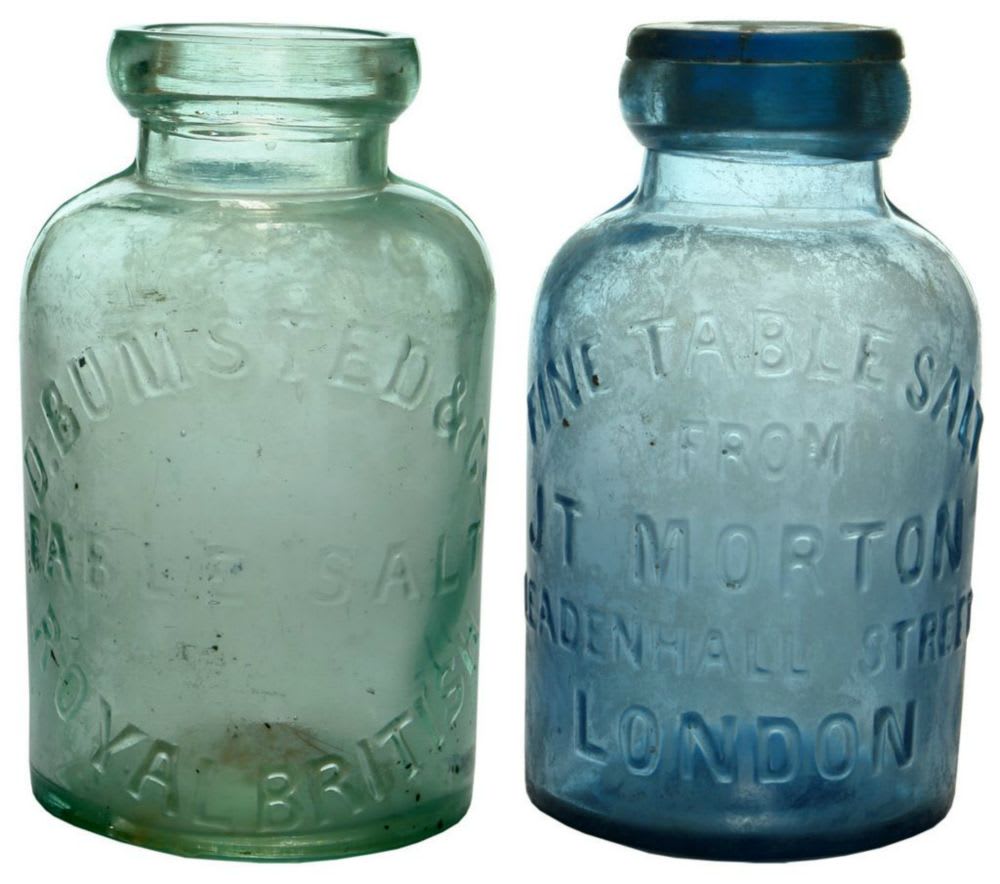 Collection Antique Salt Jars