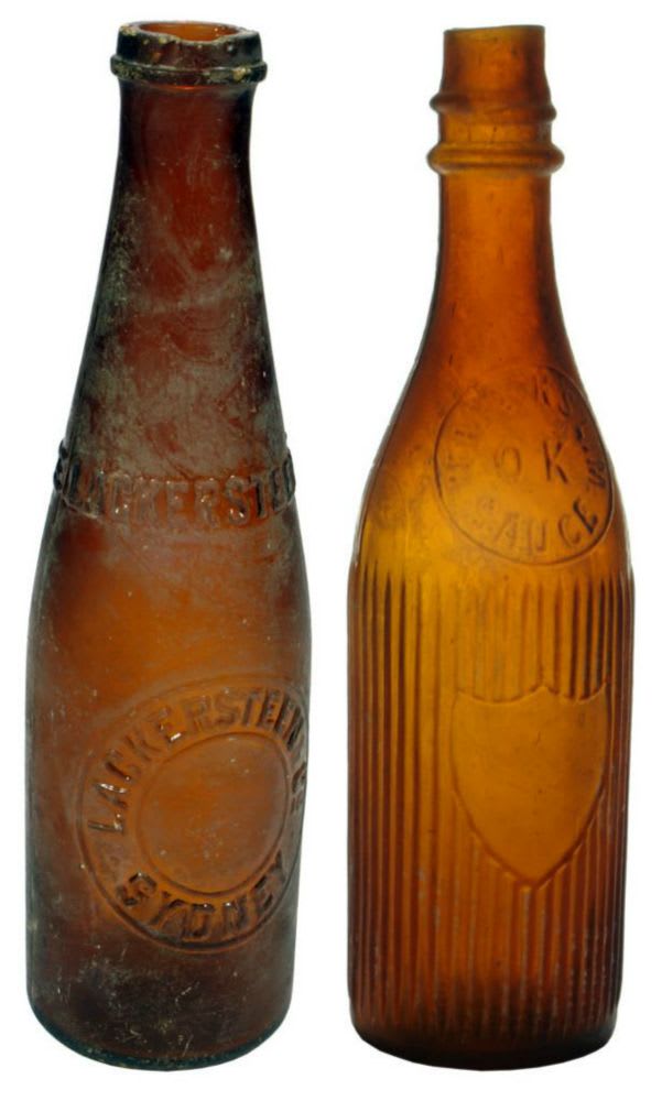 Collection Antique Tomato Sauce Bottles