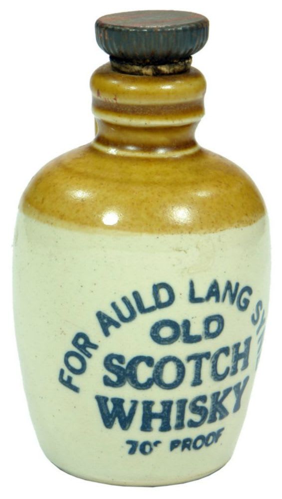 Russell's Old Lang Syne Scotch Whisky Jug