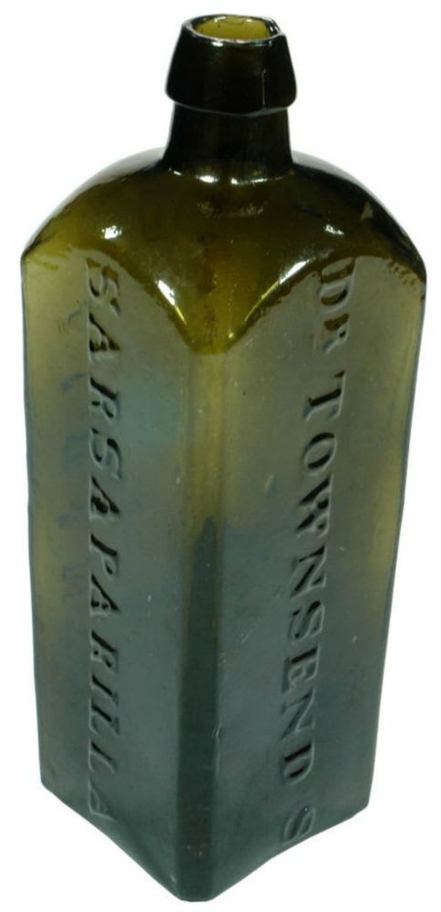 Dr Townsend's Sarsaparilla Albany Pontil Bottle