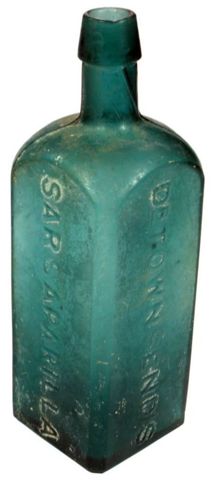 Dr Townsend's Sarsaparilla Albany Antique Bottle