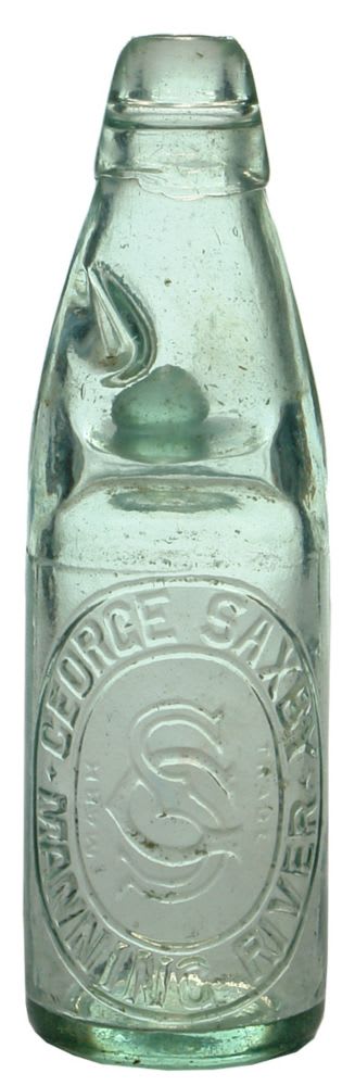 George Saxby Manning River Codd Bottle