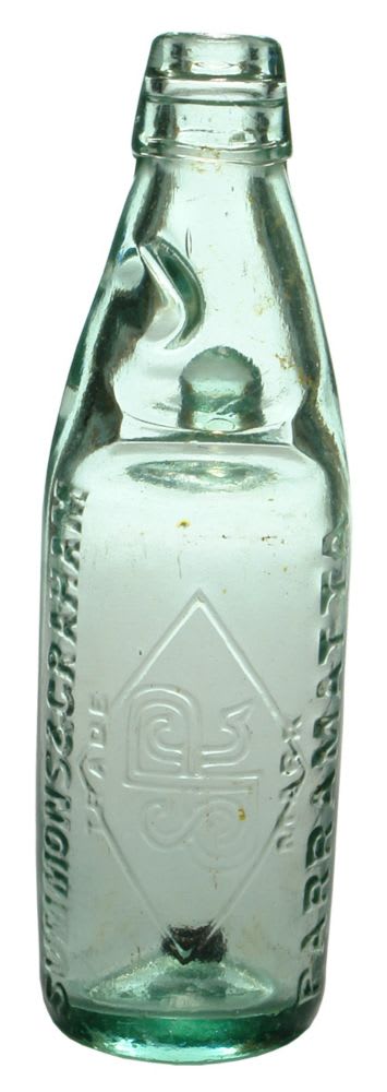 Summons Graham Parramatta Codd Marble Bottle