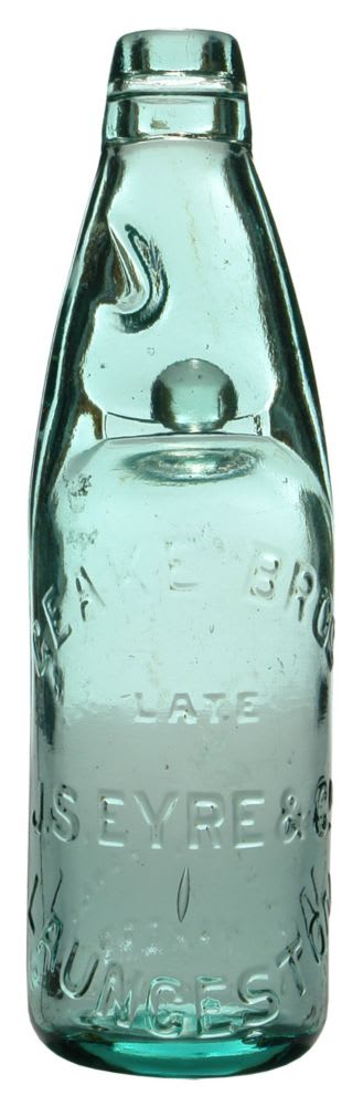 Geake Eyre Launceston Codd Marble Bottle