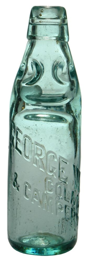 George Wilmot Colac Camperdown Codd Bottle