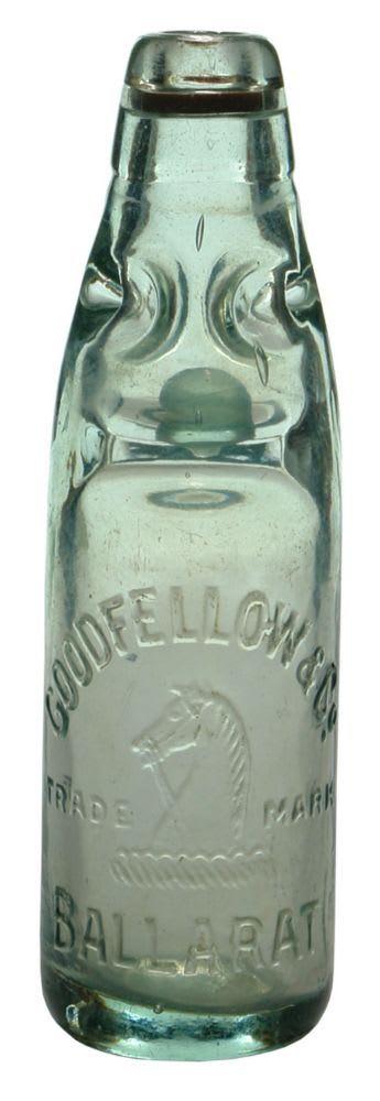 Goodfellow Ballarat Horse Head Codd Bottle