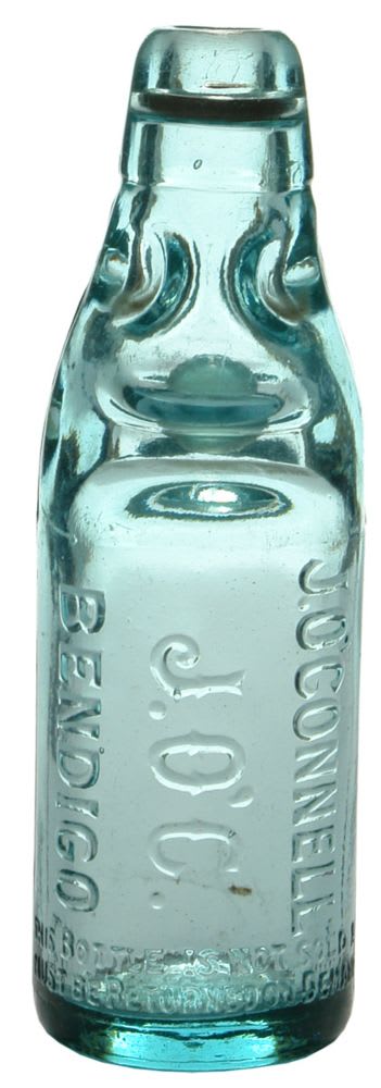 O'Connell Bendigo Soda Water Codd Bottle