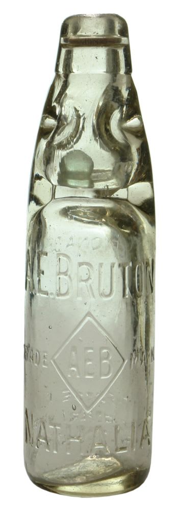 Bruton Nathalia Clear Glass Codd Bottle