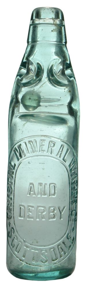 Crystal Mineral Water Scottsdale Codd Bottle