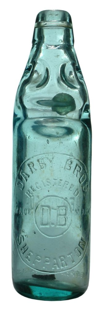 Darby Bros Shepparton Codd Marble Bottle