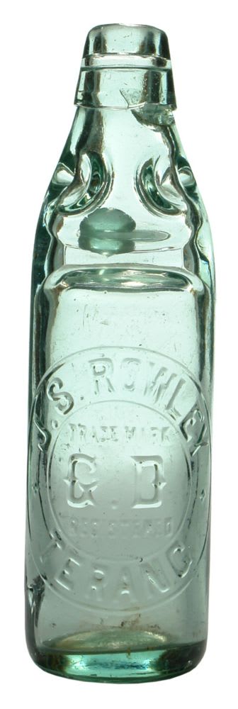 Rowley Terang Antique Codd Marble Bottle