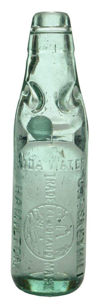 Skeyhill Hamilton Soda Water Codd Bottle