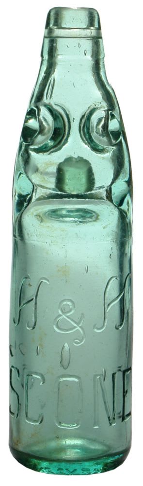 Scone Antique Codd Marble Bottle