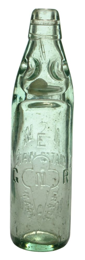 NSW Aerated Water Newcastle Codd Bottle