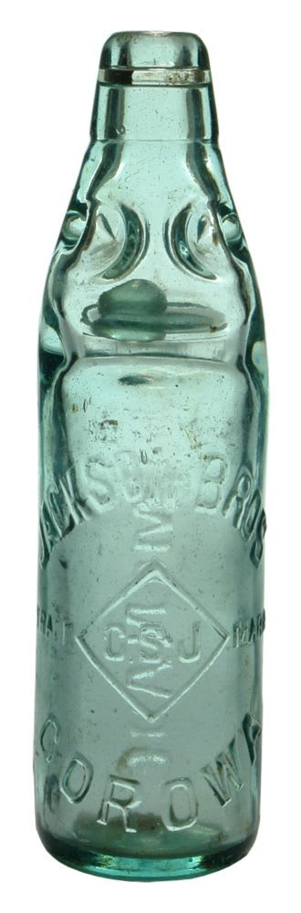 Jackson Bros Corowa Lemonade Codd Bottle